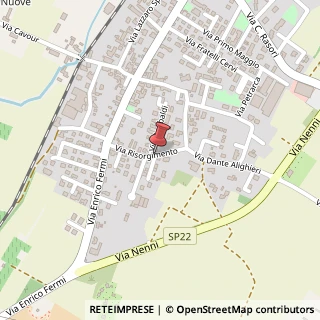 Mappa Via Risorgimento,  26, 42021 Bibbiano, Reggio nell'Emilia (Emilia Romagna)