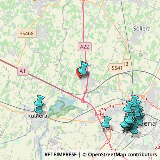 Mappa Via Rubiera, 41011 Campogalliano MO, Italia (6.529)