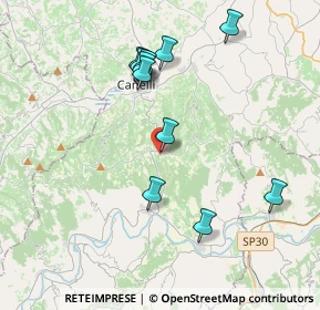 Mappa Via Bubbio, 14050 Cassinasco AT, Italia (3.81273)