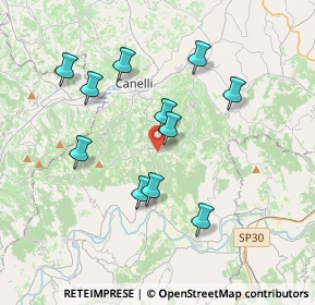 Mappa Via Bubbio, 14050 Cassinasco AT, Italia (3.50818)