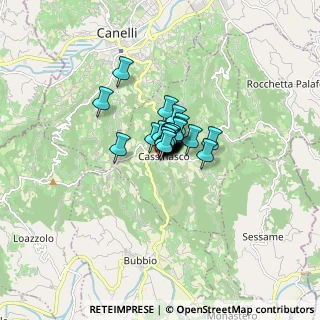Mappa Via Roma, 14050 Cassinasco AT, Italia (0.544)