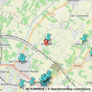Mappa Via Del Grano, 41122 Modena MO, Italia (3.436)