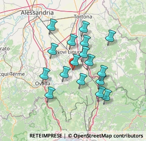 Mappa Viale Rimembranza, 15066 Gavi AL, Italia (11.95824)