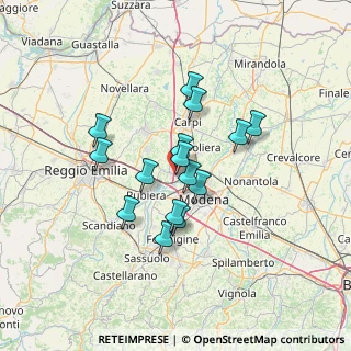 Mappa Piazzale delle Nazioni, 41011 Campogalliano MO, Italia (10.764)