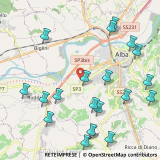 Mappa Via S. Frontiniano Valle, 12051 Alba CN, Italia (2.818)