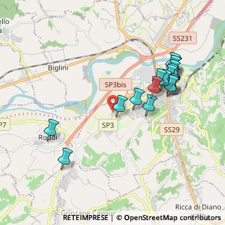 Mappa Via S. Frontiniano Valle, 12051 Alba CN, Italia (2.07059)