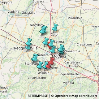Mappa Via Lelli, 41011 Campogalliano MO, Italia (11.19765)