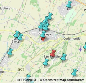 Mappa Via Fratelli Miselli, 42025 Cavriago RE, Italia (2.597)