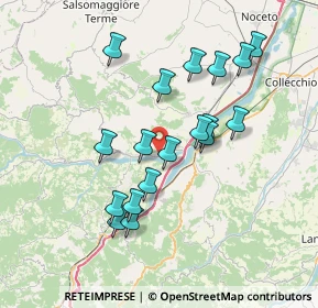 Mappa Strada Vecchia, 43040 Varano De' Melegari PR, Italia (6.84333)