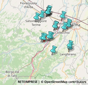 Mappa Strada Vecchia, 43040 Varano De' Melegari PR, Italia (13.9035)