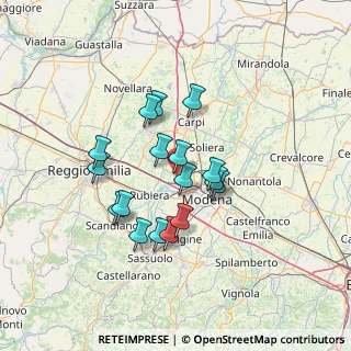 Mappa Via Che Guevara, 41011 Campogalliano MO, Italia (11.27059)