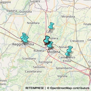 Mappa Via Che Guevara, 41011 Campogalliano MO, Italia (9.2025)