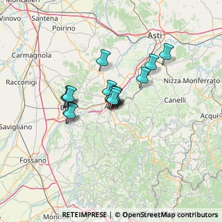 Mappa Via Carlo Cencio, 12051 Alba CN, Italia (9.39533)