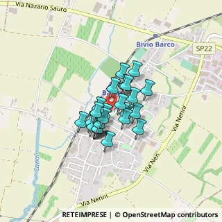 Mappa Piazza XXV Aprile, 42021 Bibbiano RE, Italia (0.25385)