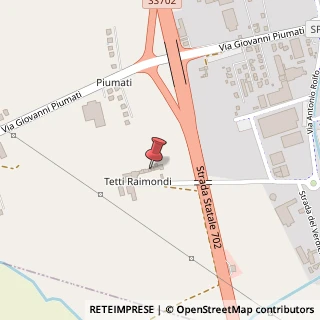 Mappa Strada Tetti Raimondi, 7, 12042 Bra, Cuneo (Piemonte)