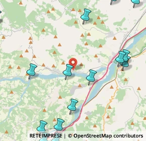 Mappa Via Piani di Riva, 43040 Varano De' Melegari PR, Italia (6.75944)