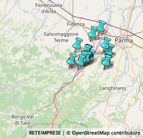 Mappa Via Piani di Riva, 43040 Varano De' Melegari PR, Italia (9.55176)