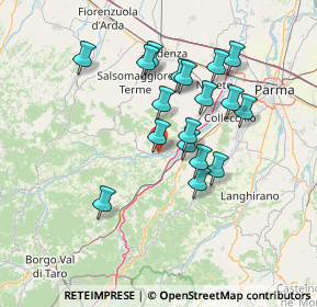 Mappa Via Piani di Riva, 43040 Varano De' Melegari PR, Italia (12.56889)