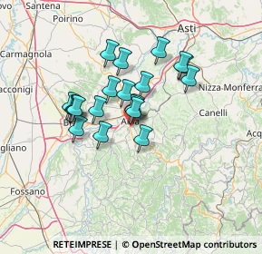 Mappa Via C. Cencio, 12051 Alba CN, Italia (10.582)