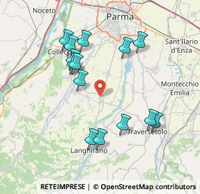 Mappa Strada Calastra, 43013 Langhirano PR, Italia (7.50571)