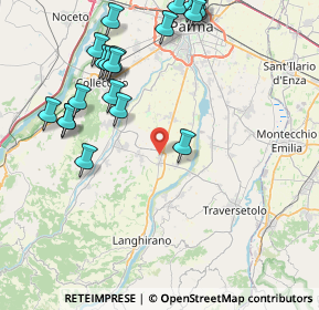 Mappa Strada Calastra, 43013 Langhirano PR, Italia (9.846)