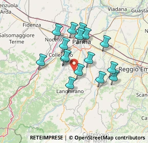 Mappa Strada Calastra, 43013 Langhirano PR, Italia (11.29063)