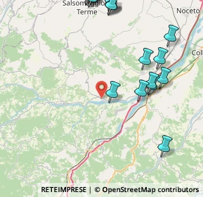 Mappa Strada della Rocca, 43040 Varano de' Melegari PR, Italia (11.373)