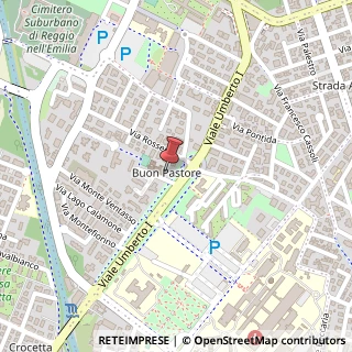 Mappa 1 Via Rossa Guido, Reggio Nell'emilia, Re 42123, 42123 Reggio Emilia RE, Italia, 42123 Reggio nell'Emilia, Reggio nell'Emilia (Emilia Romagna)