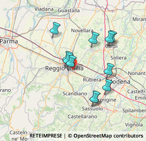 Mappa 42122 Reggio nell'Emilia RE, Italia (12.93)