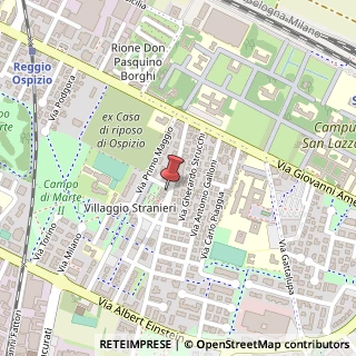 Mappa Via Vittorio Marchi, 16, 42100 Reggio nell'Emilia, Reggio nell'Emilia (Emilia Romagna)