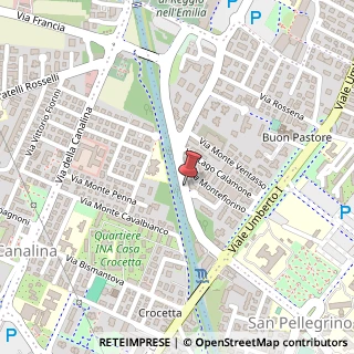 Mappa Via Gandhi Mohandas Karamchand, 20, 42123 Reggio nell'Emilia, Reggio nell'Emilia (Emilia Romagna)