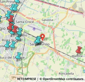 Mappa 42122 Reggio nell'Emilia RE, Italia (2.939)