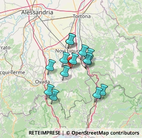 Mappa Via XX Settembre, 15066 Gavi AL, Italia (9.82214)