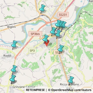 Mappa Strada Cauda, 12051 Alba CN, Italia (2.62462)