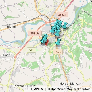 Mappa Strada Cauda, 12051 Alba CN, Italia (1.23083)