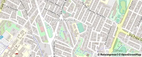Mappa Reggio nell’Emilia