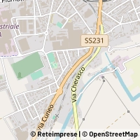 Map Cherasco