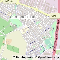 地图 Campogalliano