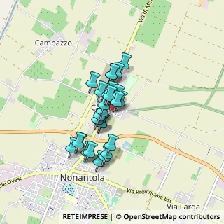Mappa Via Partecipanza, 41015 Nonantola MO, Italia (0.57241)