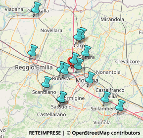 Mappa Via Antonio Gramsci, 41011 Campogalliano MO, Italia (13.55133)