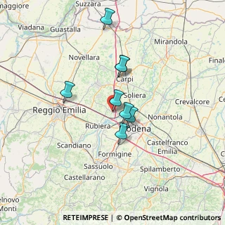 Mappa Via Antonio Gramsci, 41011 Campogalliano MO, Italia (25.29357)