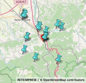 Mappa Via Interiore, 15061 Arquata Scrivia AL, Italia (6.06611)