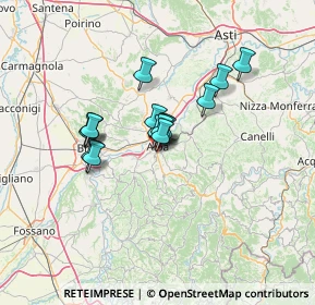 Mappa Via Pinot Gallizio, 12051 Alba CN, Italia (9.34667)