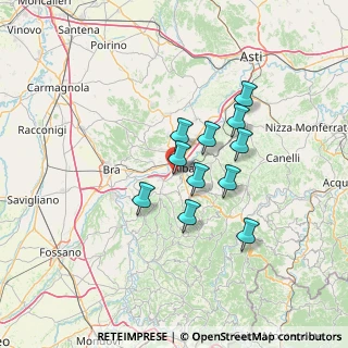 Mappa Via dell'Acquedotto, 12051 Alba CN, Italia (10.54545)