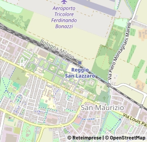 Mappa 42122 Reggio Nell Emilia RE, Italia (0.256)