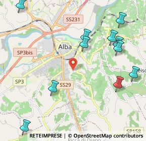 Mappa Via Gaetano Donizetti, 12051 Alba CN, Italia (2.68909)