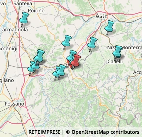 Mappa Via Gaetano Donizetti, 12051 Alba CN, Italia (12.976)