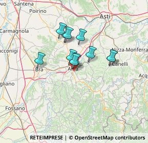 Mappa Via Gaetano Donizetti, 12051 Alba CN, Italia (10.05)