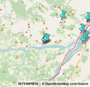 Mappa Via Alpini d'Italia, 43040 Varano de' Melegari PR, Italia (6.10714)