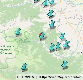 Mappa Via Belvedere, 12034 Paesana CN, Italia (9.636)